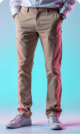 Cotton Office Pants
