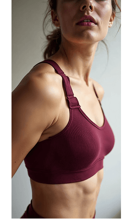 High-Support Seamless Sports Bra