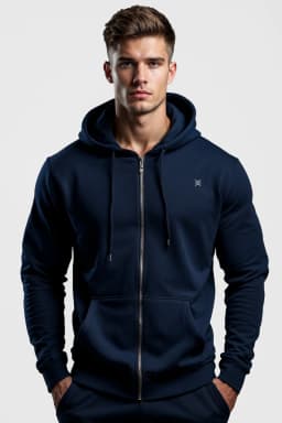 Körperpflege Performance Zip-Up Hoodie For Men-1
