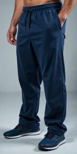 Open-Hem Joggers for Men