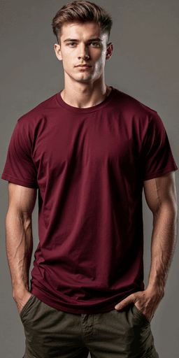 Half Sleeve Performance T-Shirt for Men