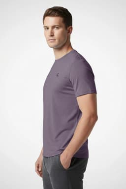 Men in Körperpflege Ephemera Heather Ultra Lux Performance Tee Side View Men in Körperpflege Ephemera Heather Ultra Lux Performance Tee Side View